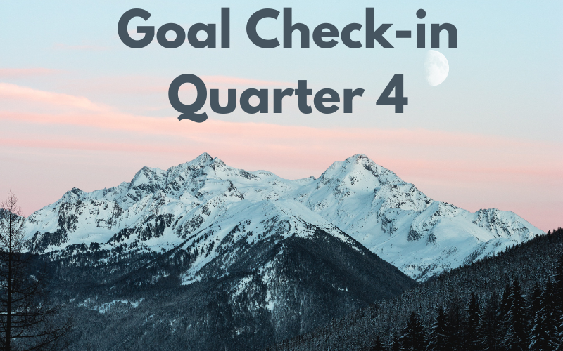 2023 Q4 Goal Check-in